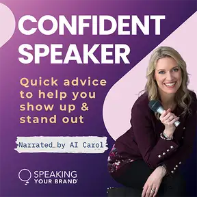 Confident Speaker: Build Your Public Speaking Confidence and Platform