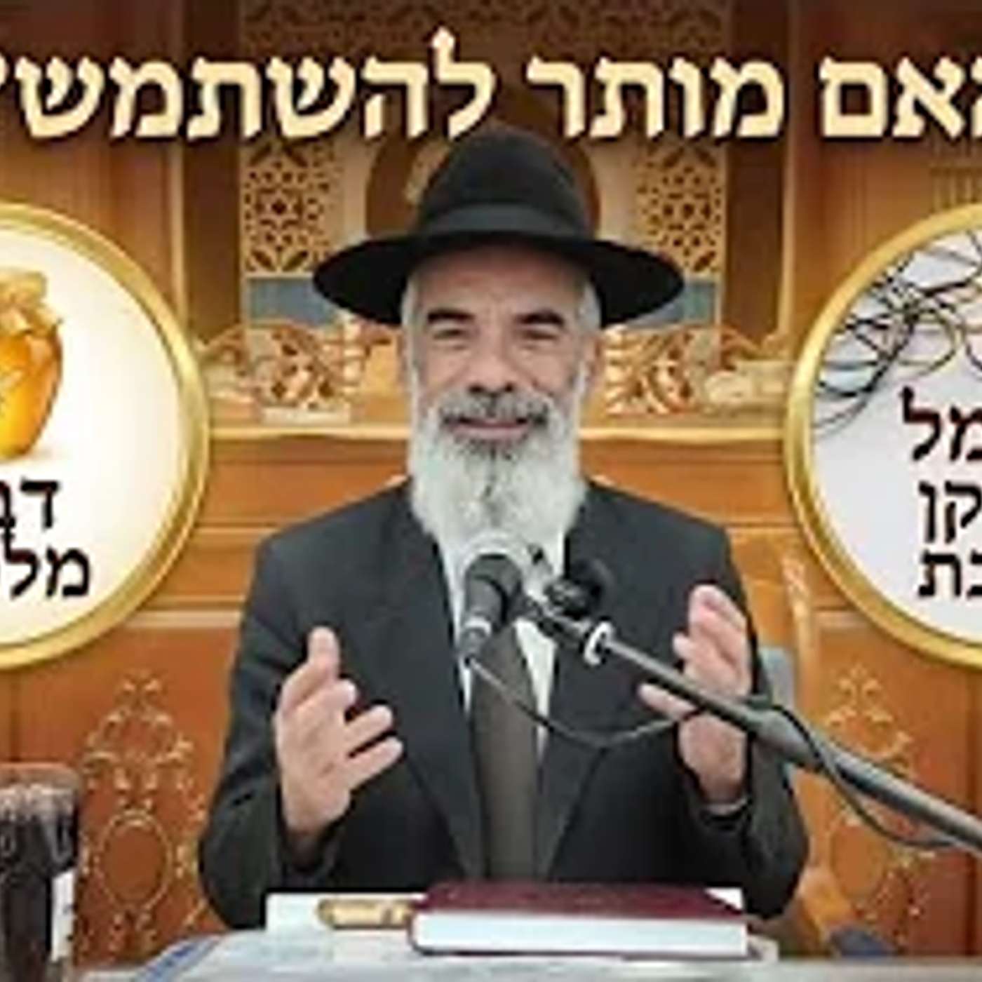 הרב יובל אברהמי שליט"א  |  דבש מלכות, הנאה ממעשה שבת. episode artwork