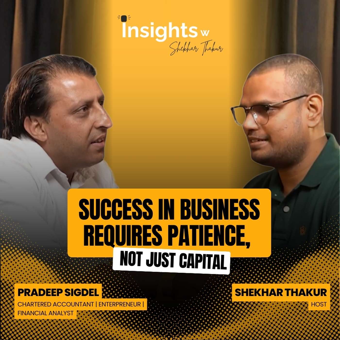 Success in Business Requires Patience, Not Just Capital | CA Pradeep Sigdel episode artwork