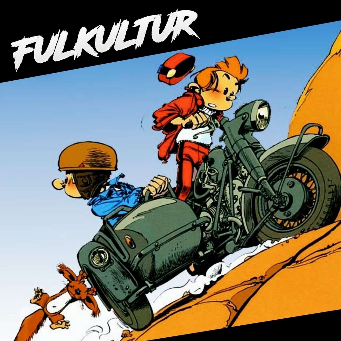 Om fransk-belgiska seriealbum episode artwork