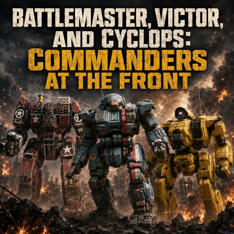 BattleMaster, Victor, and Cyclops: Commanders at the Front