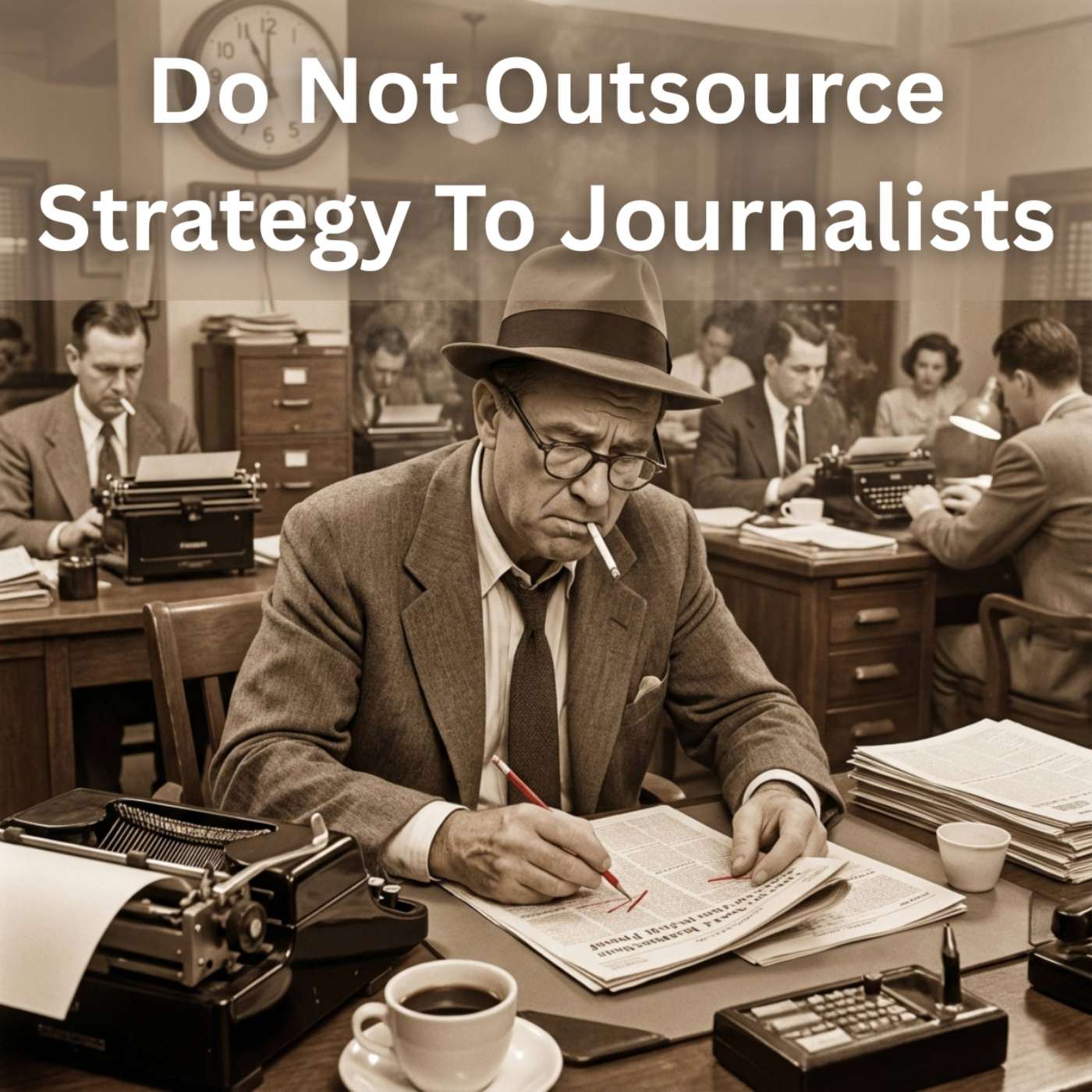 Day 72 - Do Not Outsource Strategy To Journalists episode artwork