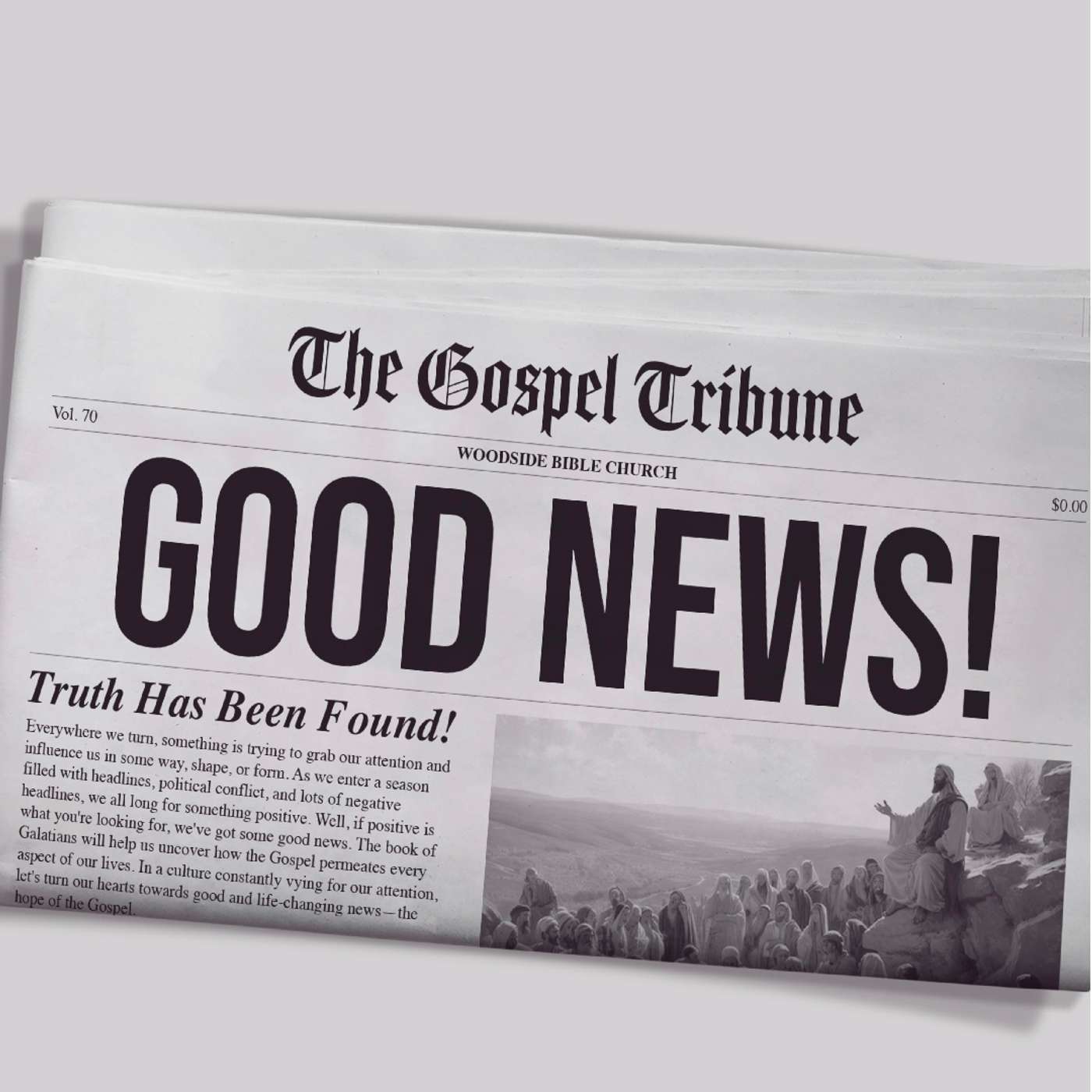 The Gospel of Blessing  – Good News: Part 4 – Woodside Bible Church - Pastor Jim Dahlke