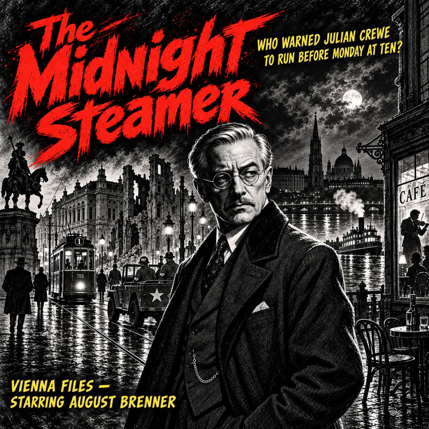 The Midnight Steamer · Vienna Files episode artwork