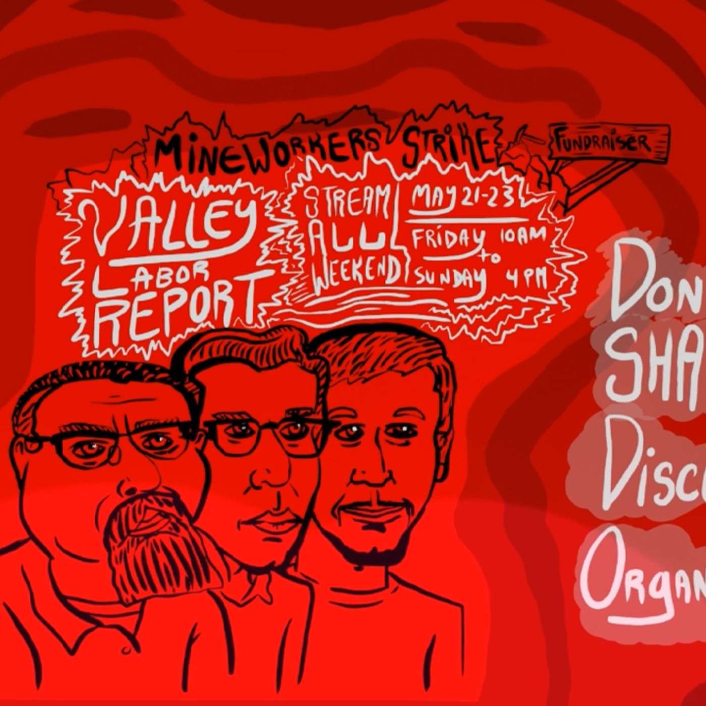 LIVE from the UMWA Fundraiser w/ UMWA President Cecil Roberts, Miners, and Families - TVLR 5/22/2021