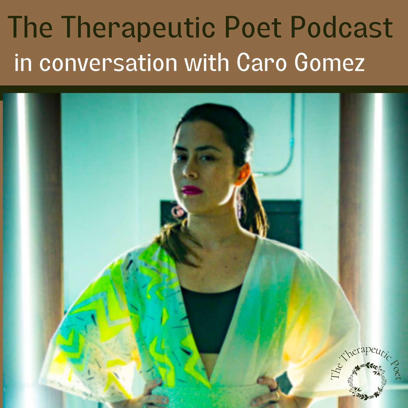 In conversation with Caro Gomez about creativity episode artwork