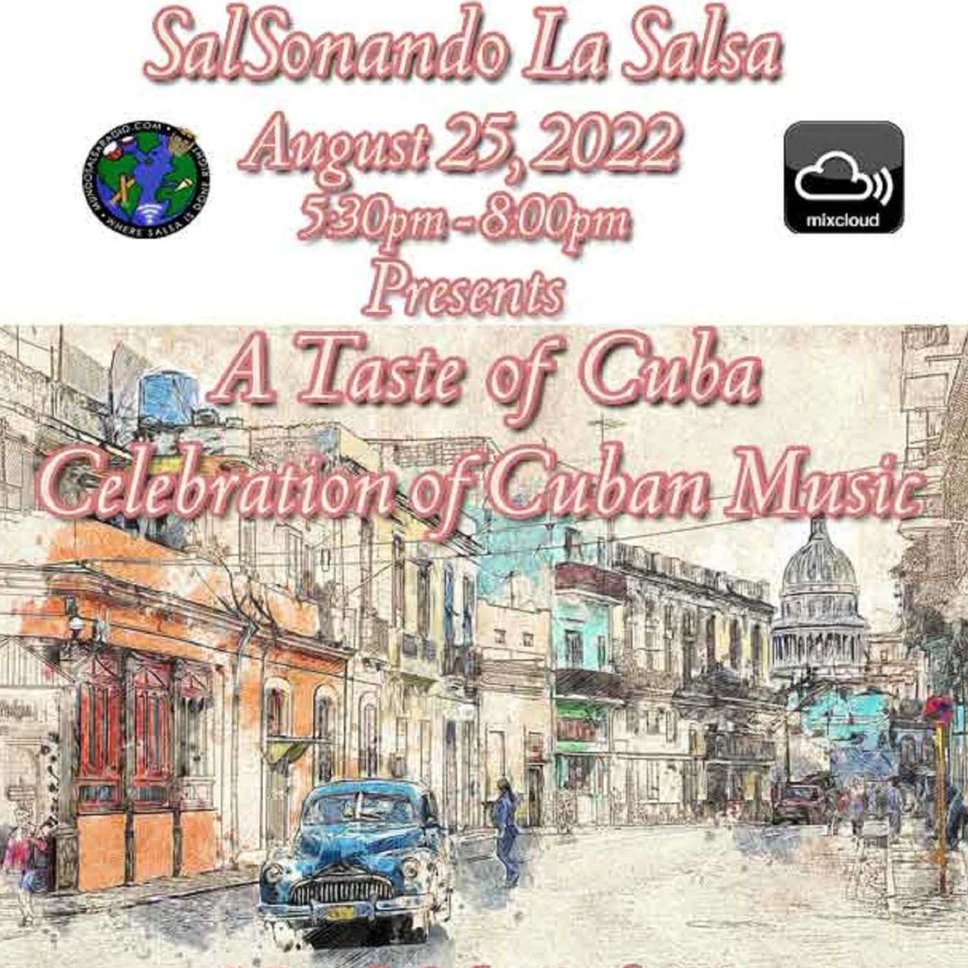 SalSonando La Salsa DJ Eddie 08_25_2022 SSLS #32 Taste of Cuba episode artwork