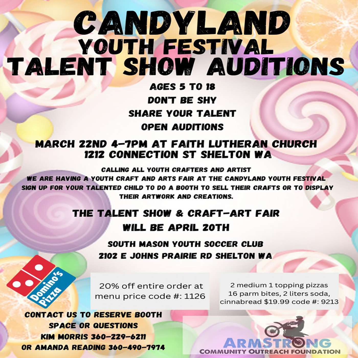 Kim Morris talks Youth Talent Show & Candyland Youth Festival