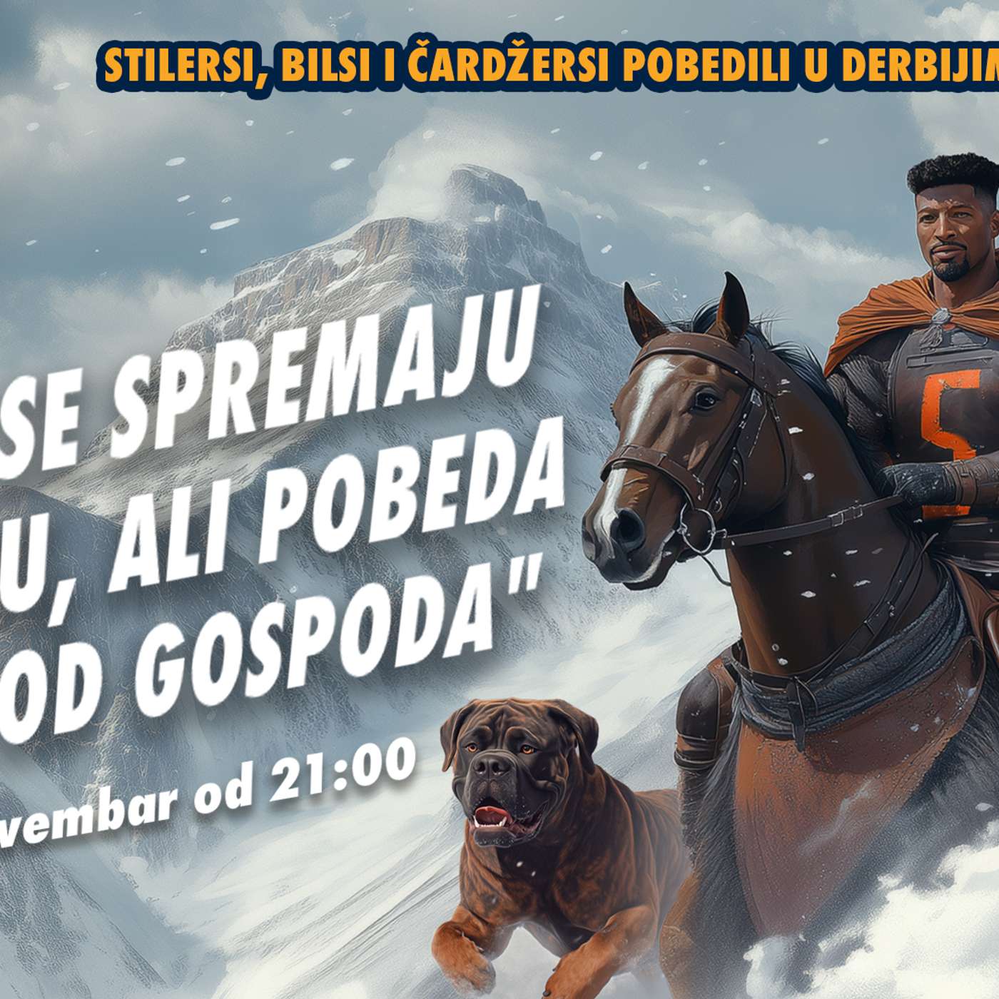 99 jardi #204 NFL: "KONJI SE SPREMAJU ZA BITKU, ALI POBEDA DOLAZI OD GOSPODA" episode artwork