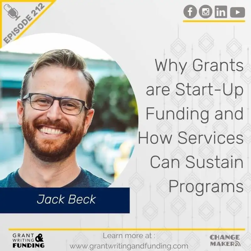 Why Grants are Start-Up Funding and How Services Can Sustain Programs