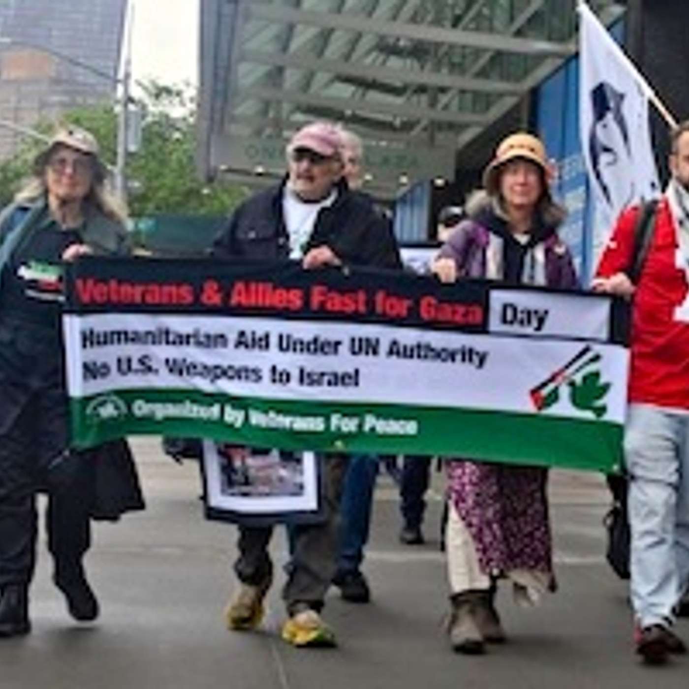 As Veterans’ 40-Day Fast for Gaza Nears End, Conditions for Palestinians Worsen