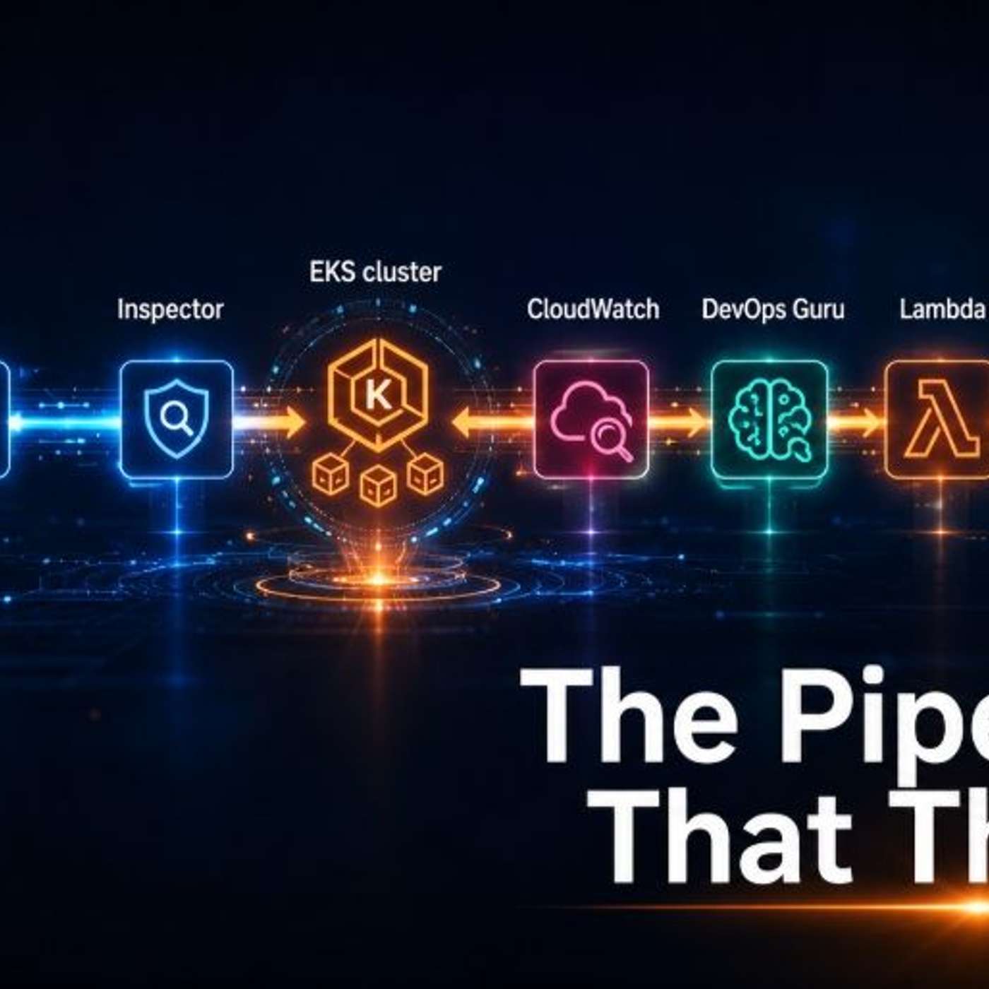 I Built an AWS Pipeline That Reviews, Secures, and Heals Itself