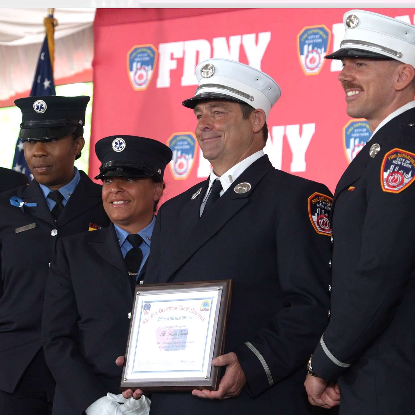 A Code Red at the Fire Academy with FDNY Paramedics Veronica Cruz and Nyla Page, and Lieutenants Stephen McGowan and Kevin Travis (Retired)