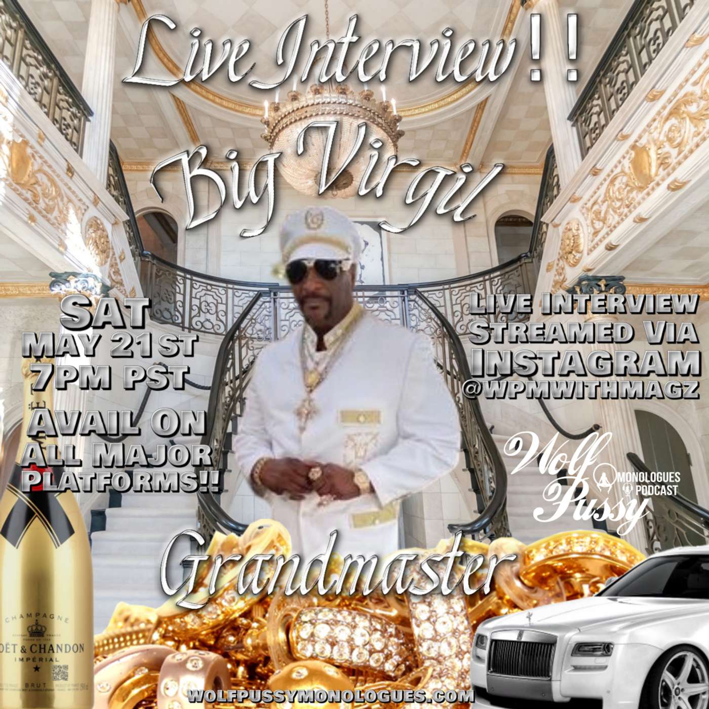 LIVE INTERVIEW WITH RAY VIRGIL FAIRLEY THE GRANDMASTER episode artwork