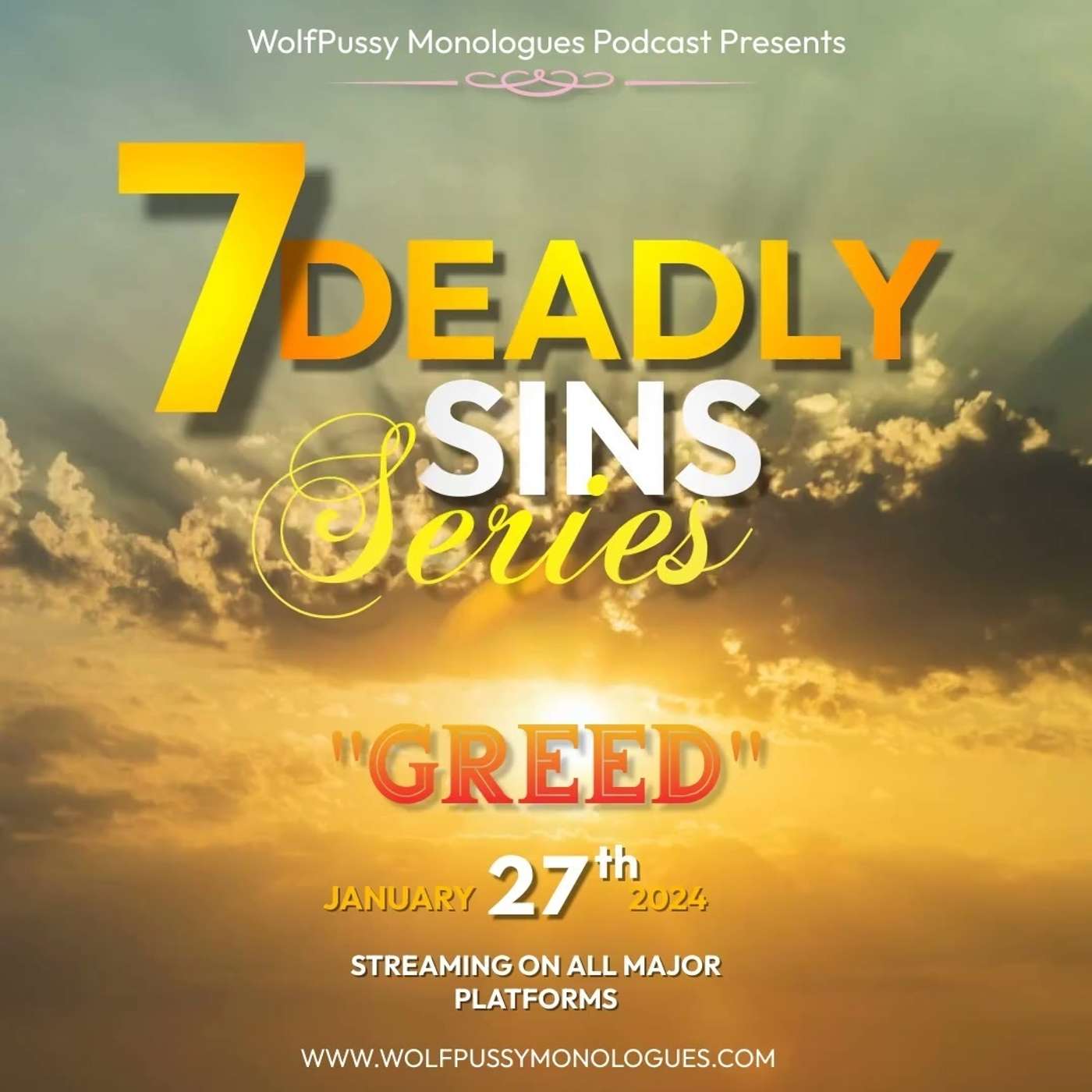 7  Deadly Sins Series "Greed" episode artwork