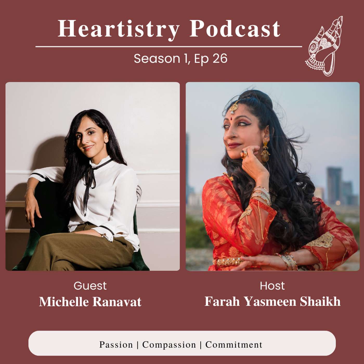 S1 Ep 26 - Michelle Ranavat - Founder of RANAVAT episode artwork
