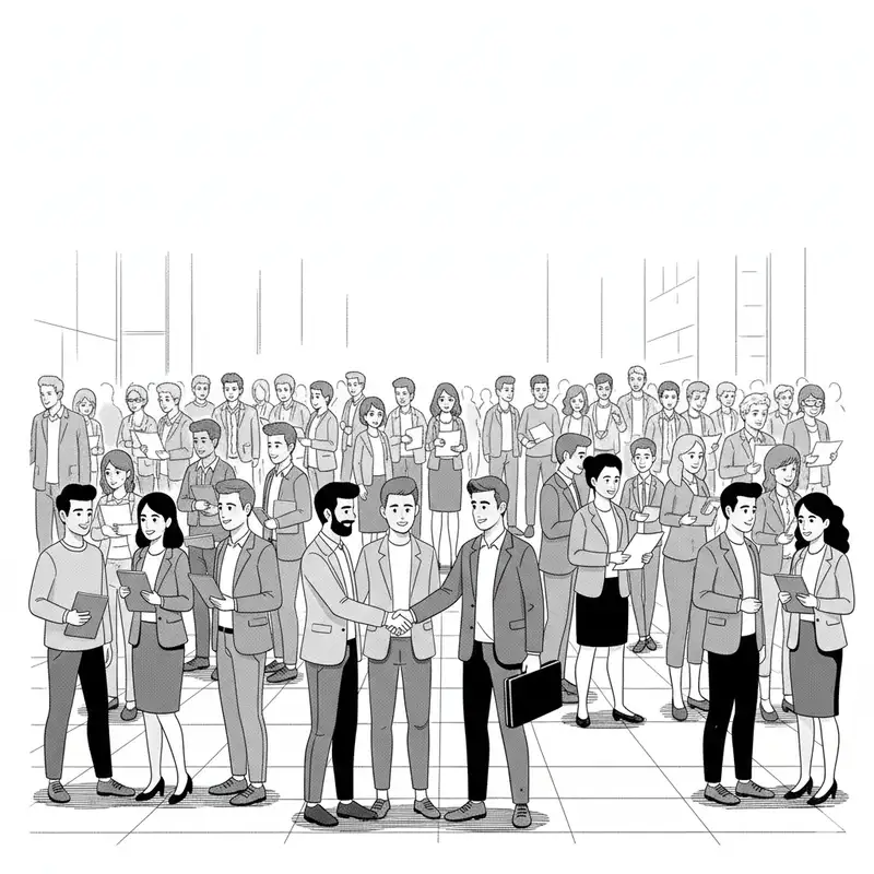 Reportage forum de l'emploi organisé par Est Ensemble Habitat 