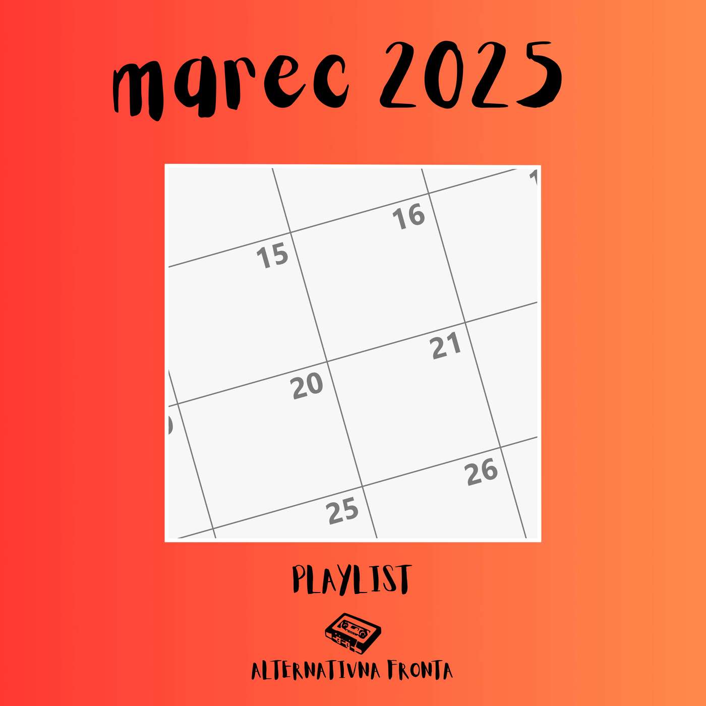 Alternativna fronta – marec 2025 (Fontaines D. C., Neven, Cutousts, The Murder Capital) episode artwork