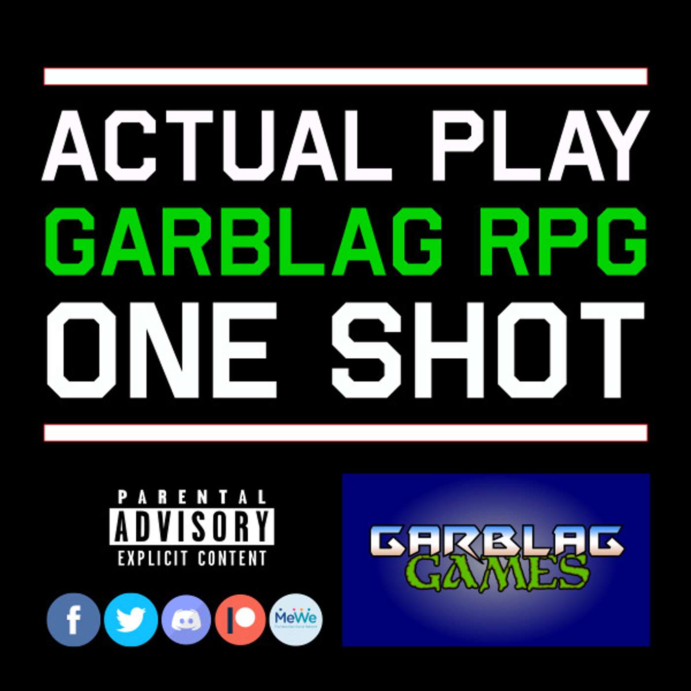 Garblag Games RPG One Shot - Zweihander Part 1 episode artwork