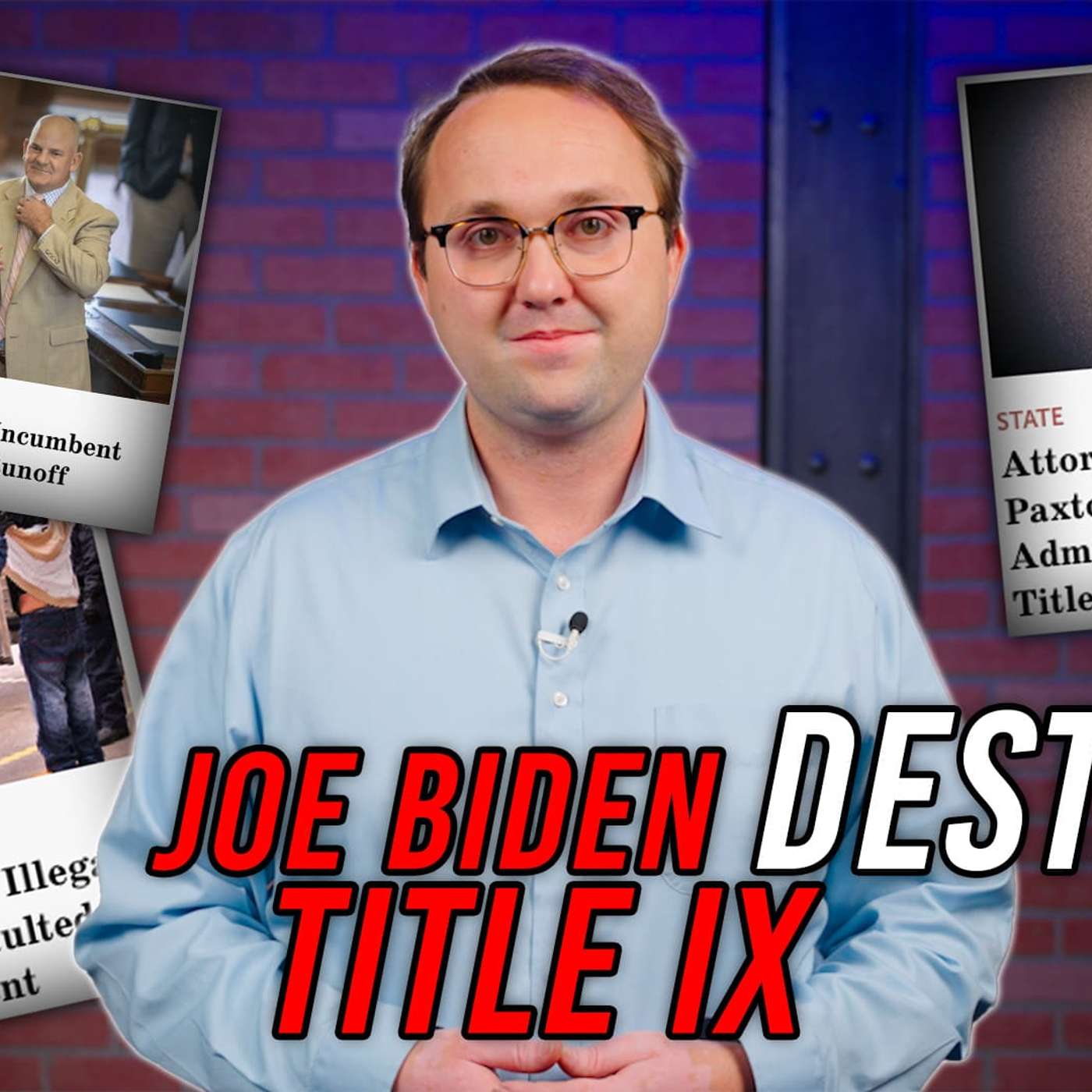 4/29/24 Joe Biden DESTROYS Title IX