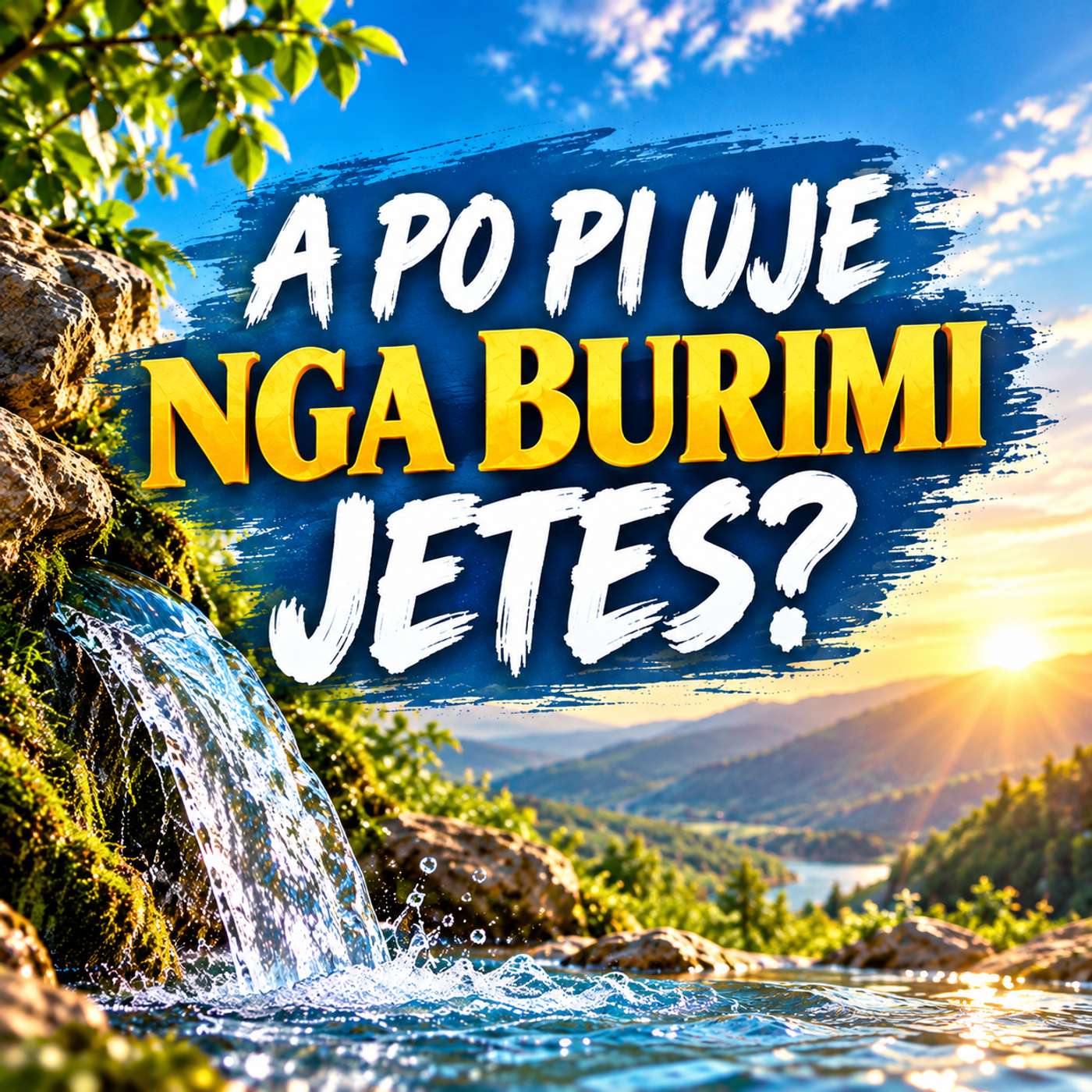 A PO PI UJE NGA BURIMI JETES? #Gjoni4 episode artwork