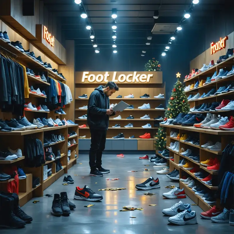 Foot Locker Shares Drop Amid Gloomy Holiday Forecast