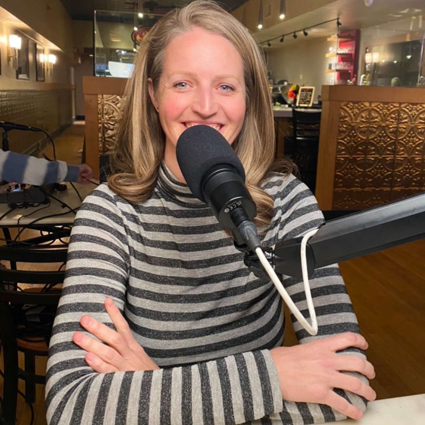 Feeney Talks With Friends