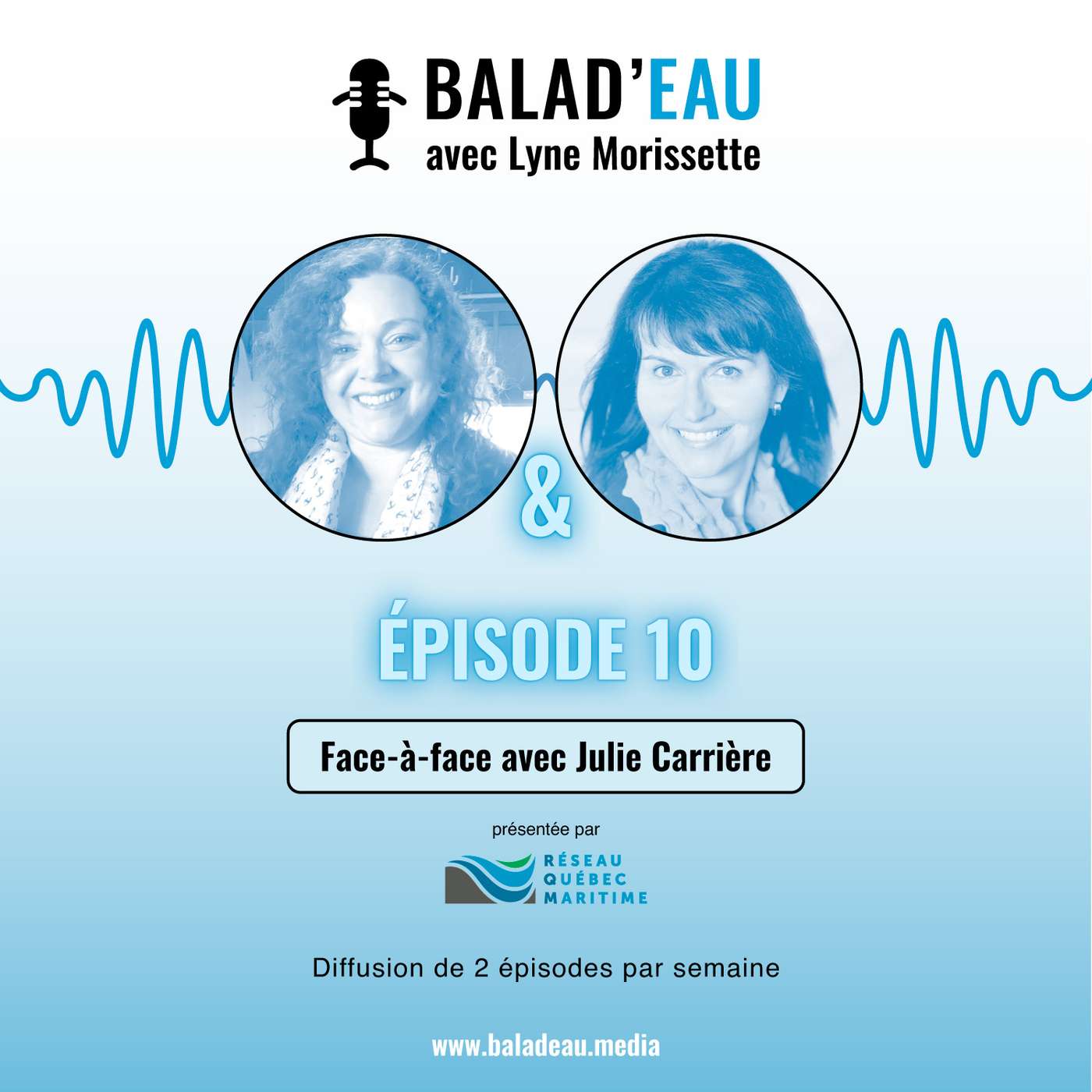 Vignette de l’épisode Face-à-face avec Julie Carrière