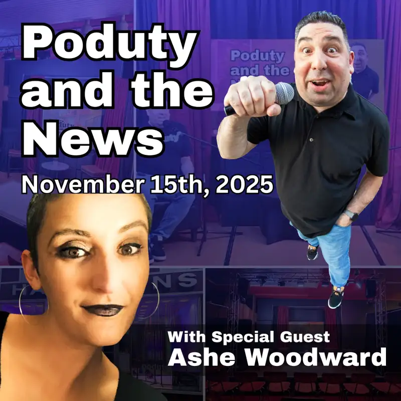 Gilmore Girls, Lineman Rodeos, and Podcasting Live: Poduty and the News with Ashe Woodward