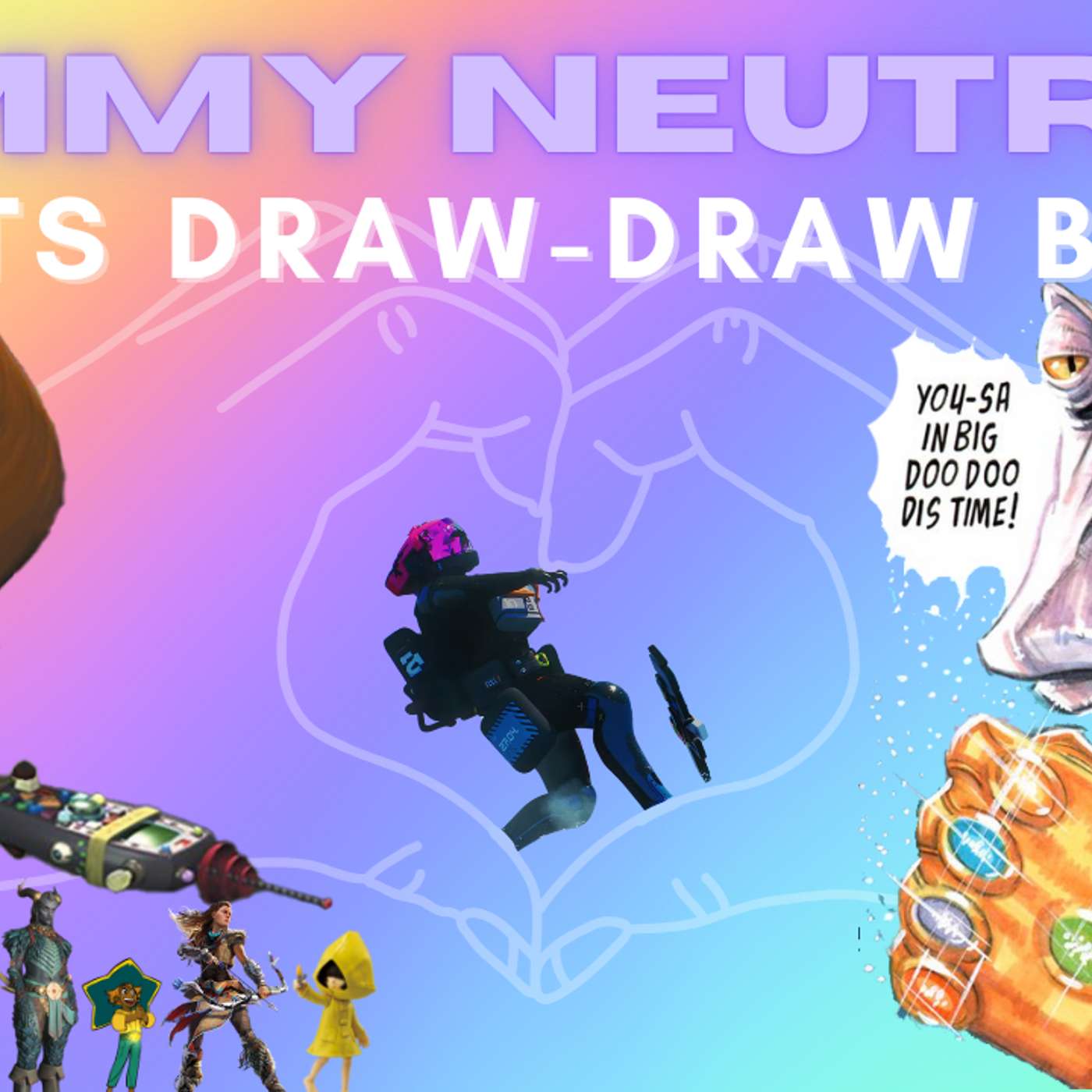 Himmy Neutron meets Draw-Draw Binks episode artwork