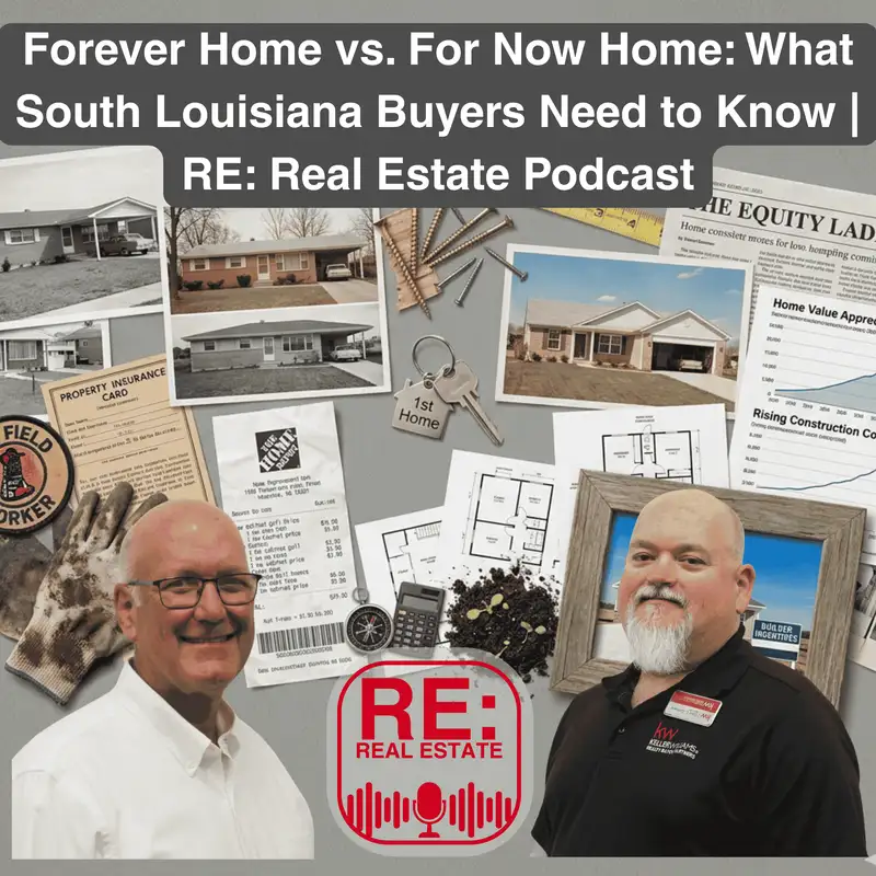 Forever Home vs. For Now Home: What South Louisiana Buyers Need to Know | RE: Real Estate Podcast