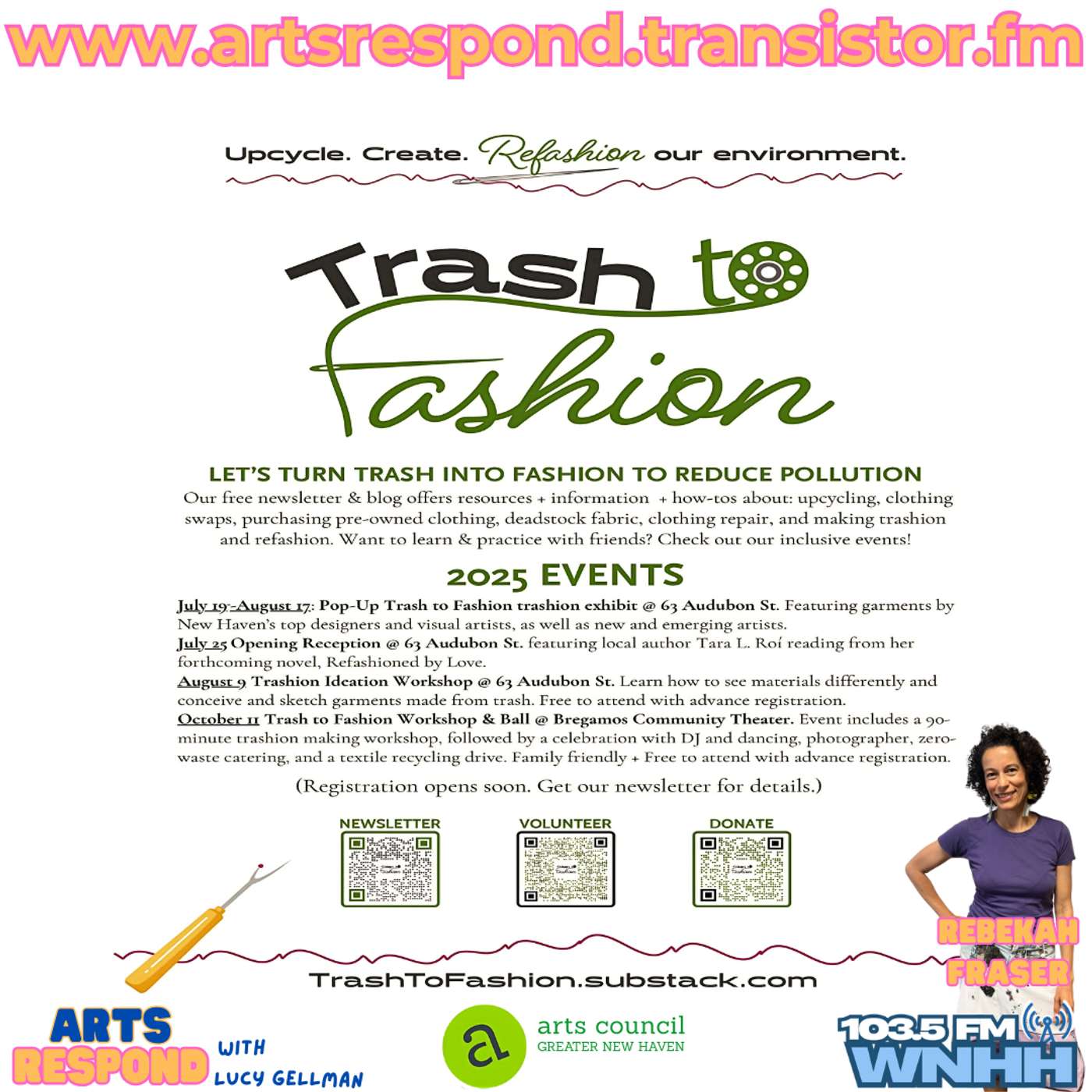 Trash To Fashion with Rebekah Fraser