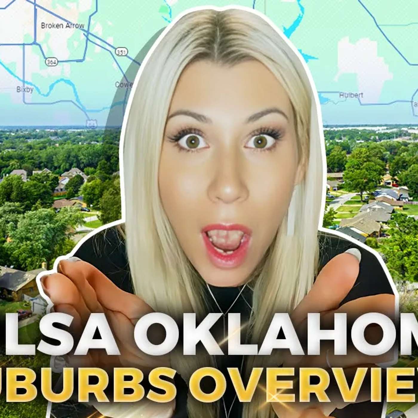 Ultimate Guide To Tulsa Oklahoma Living | Tulsa Oklahoma & Top Suburbs Map Tour | Tulsa OK Suburbs episode artwork