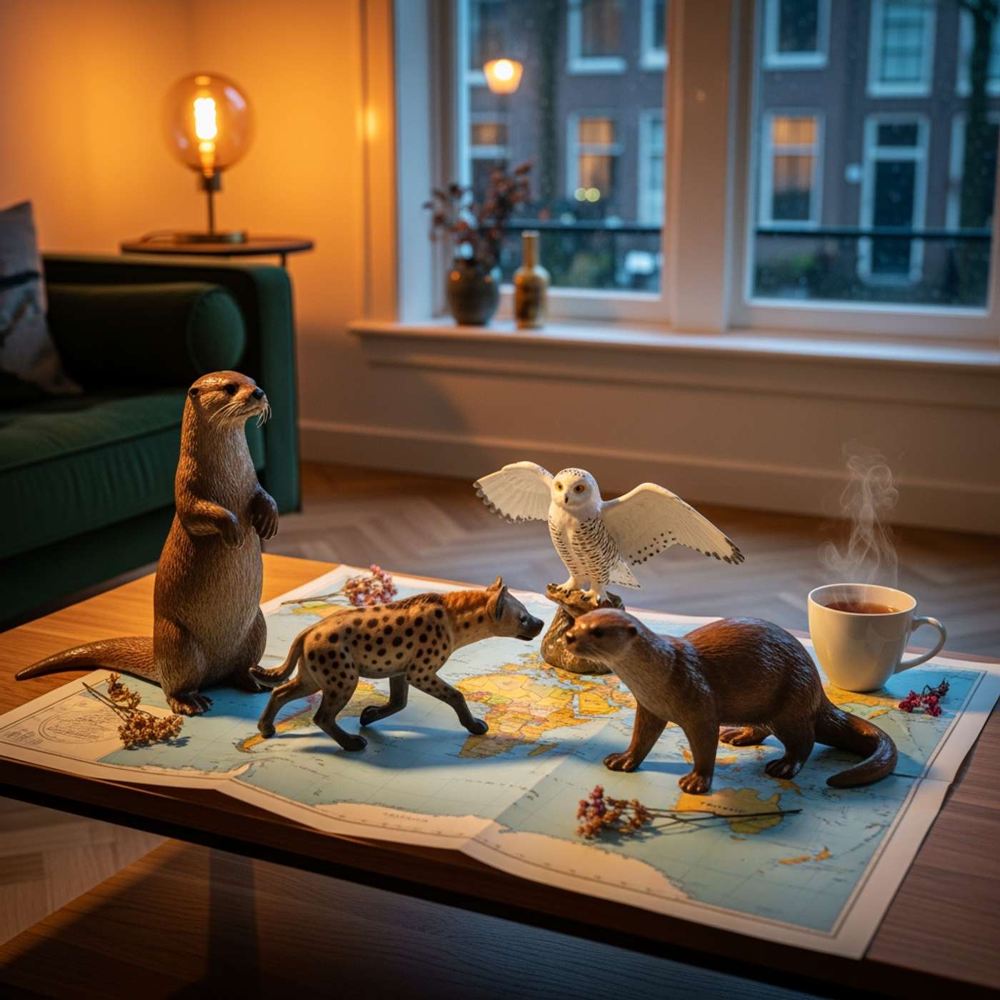 Dutch Dialogues (B1) - DD115: 31 mrt — Reuzenotters en hyena's in Europa?! (Rick, Tom & Julia)