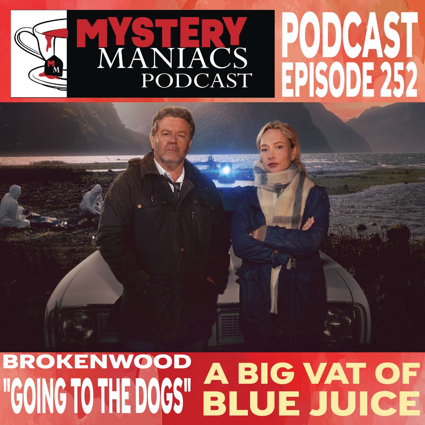 A Big Vat Of Blue Juice | Brokenwood | "Going To The Dogs" |  Mystery Maniacs Podcast EP252