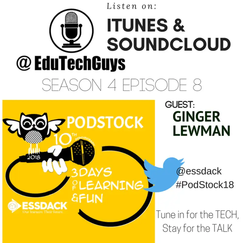S4E8 - Ginger Lewman and PodStock 2018