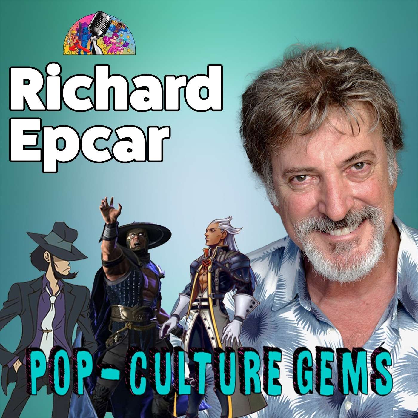 Pop-Culture Gems: Richard Epcar episode artwork