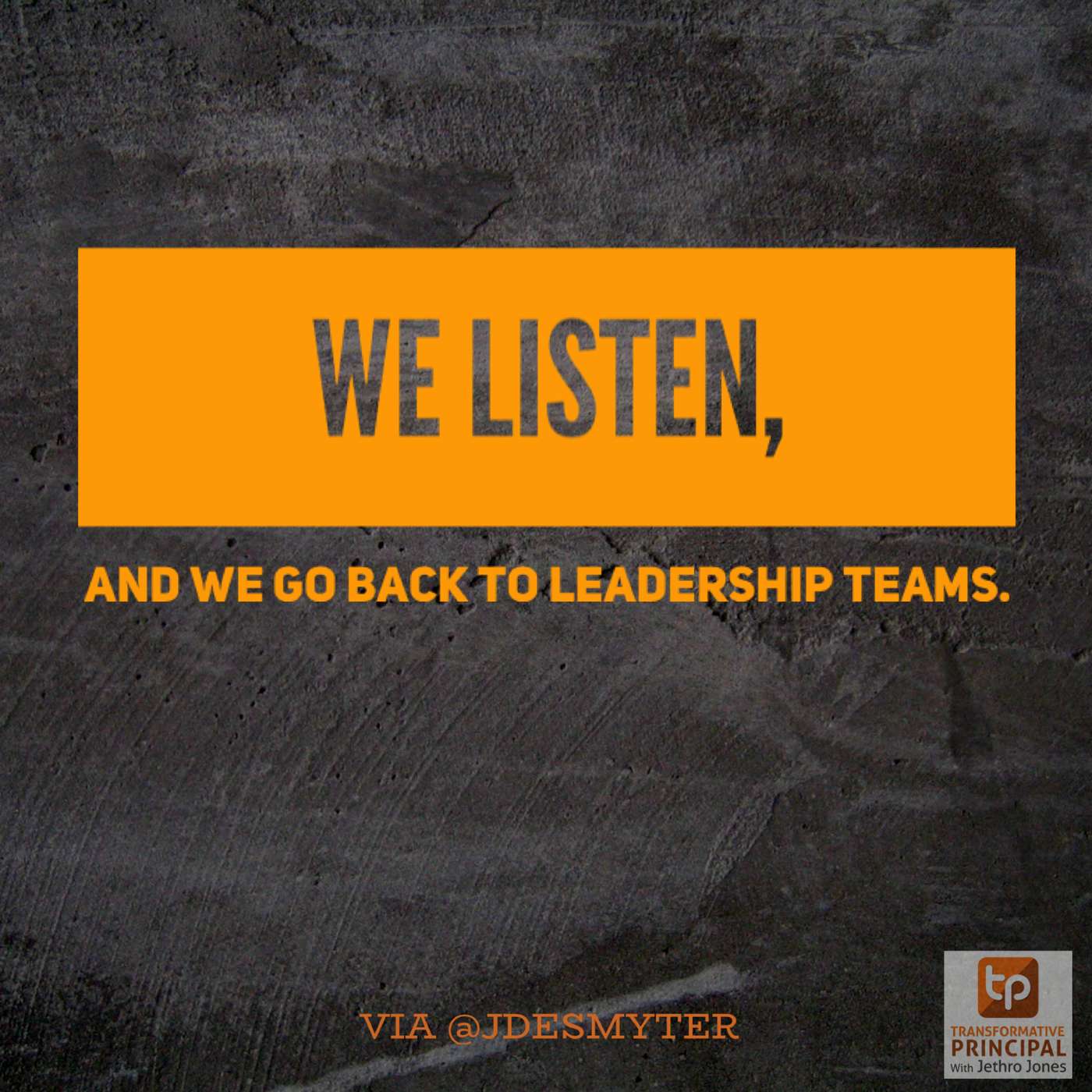 Transformative Principal