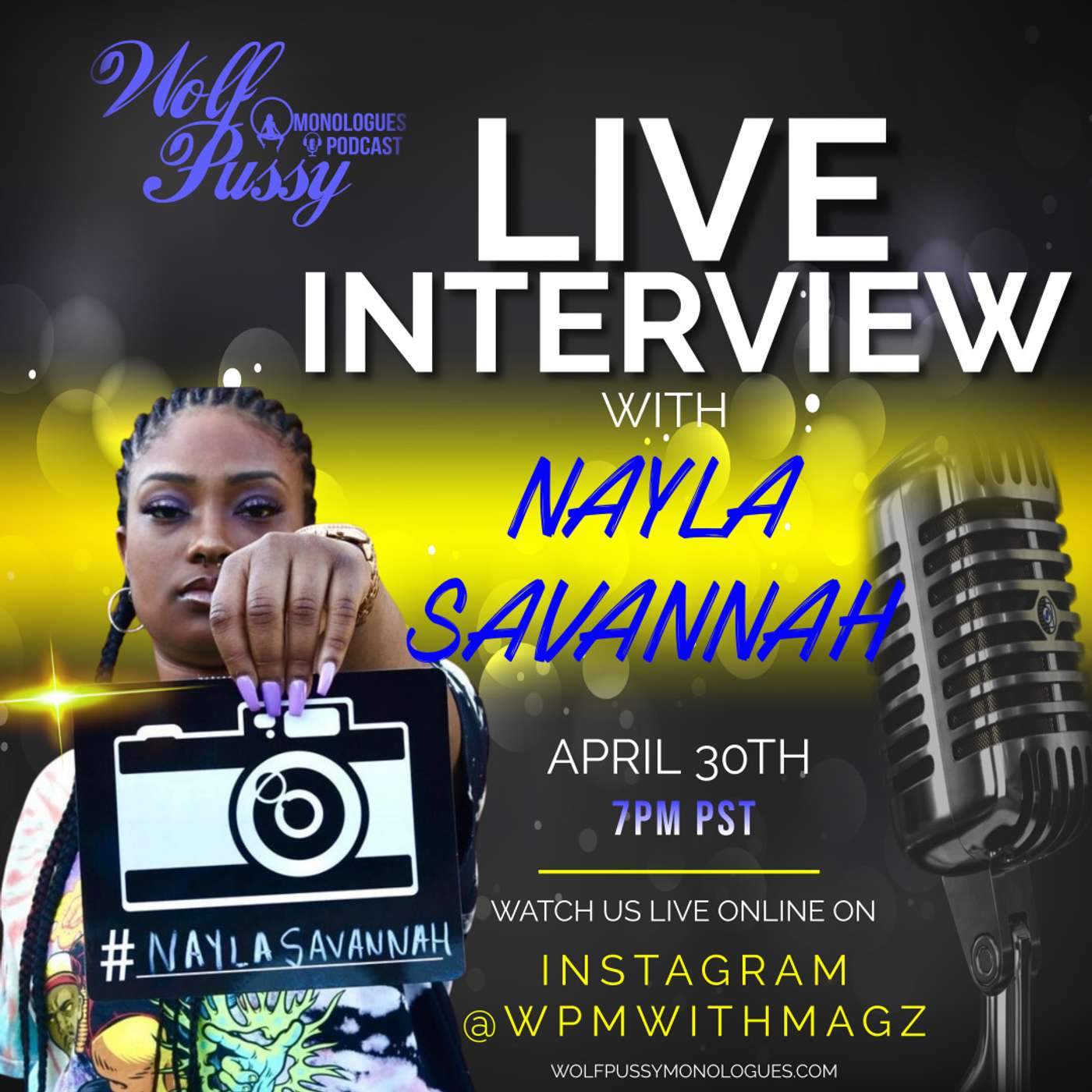 LIVE INTERVIEW WITH NAYLA SAVANNAH episode artwork