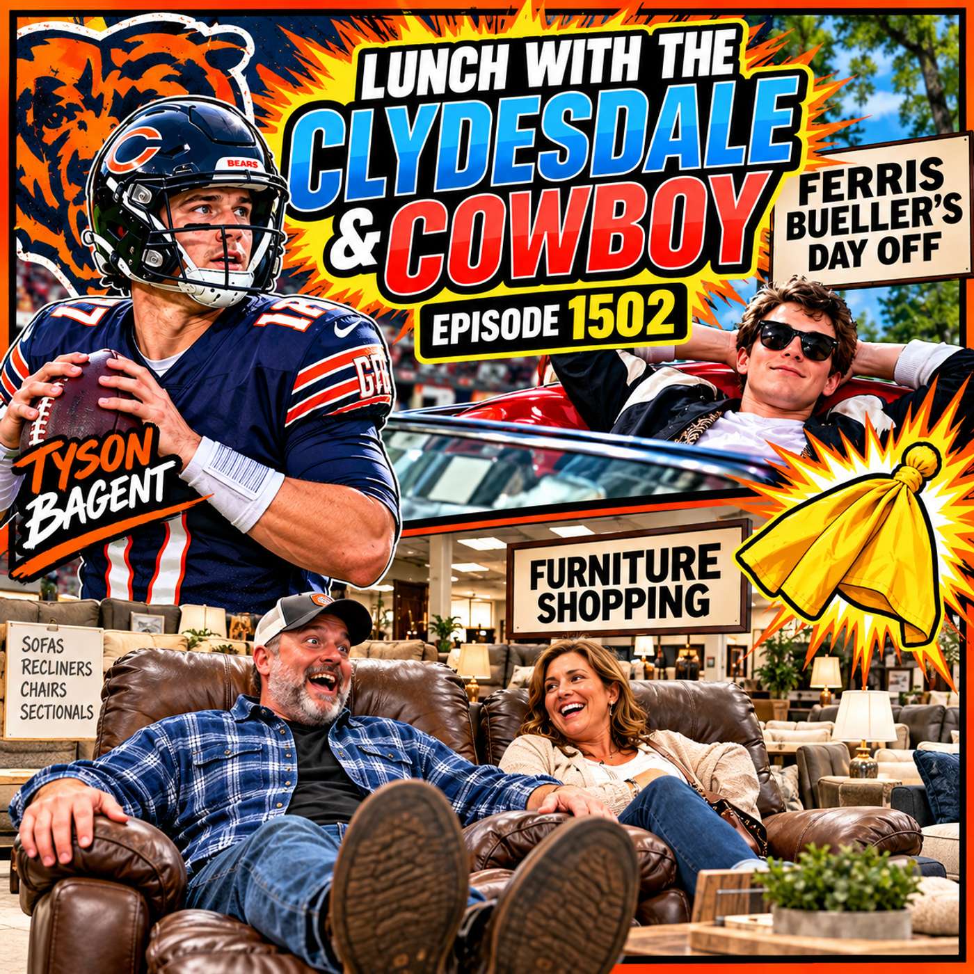 Lunch with the Clydesdale & Cowboy - Tyson Bagent Balled Out! episode artwork