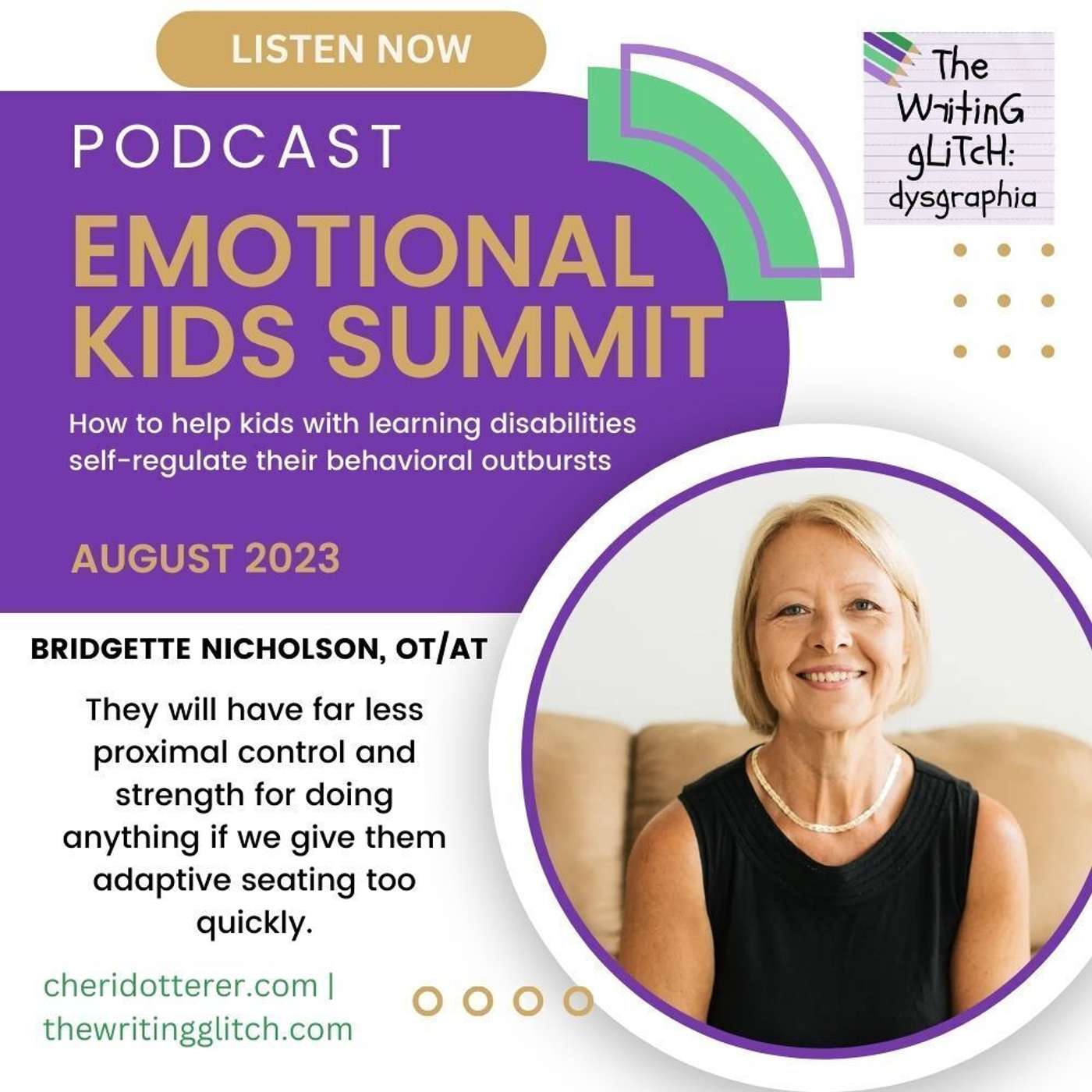 The Writing Glitch: Hack Dysgraphia No Pencil Required