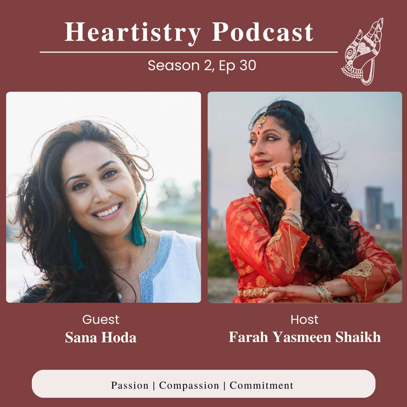 S2 Ep 30 - Sana Hoda - Entrepreneur, Writer, Creative, mother, & self proclaimed black sheep episode artwork
