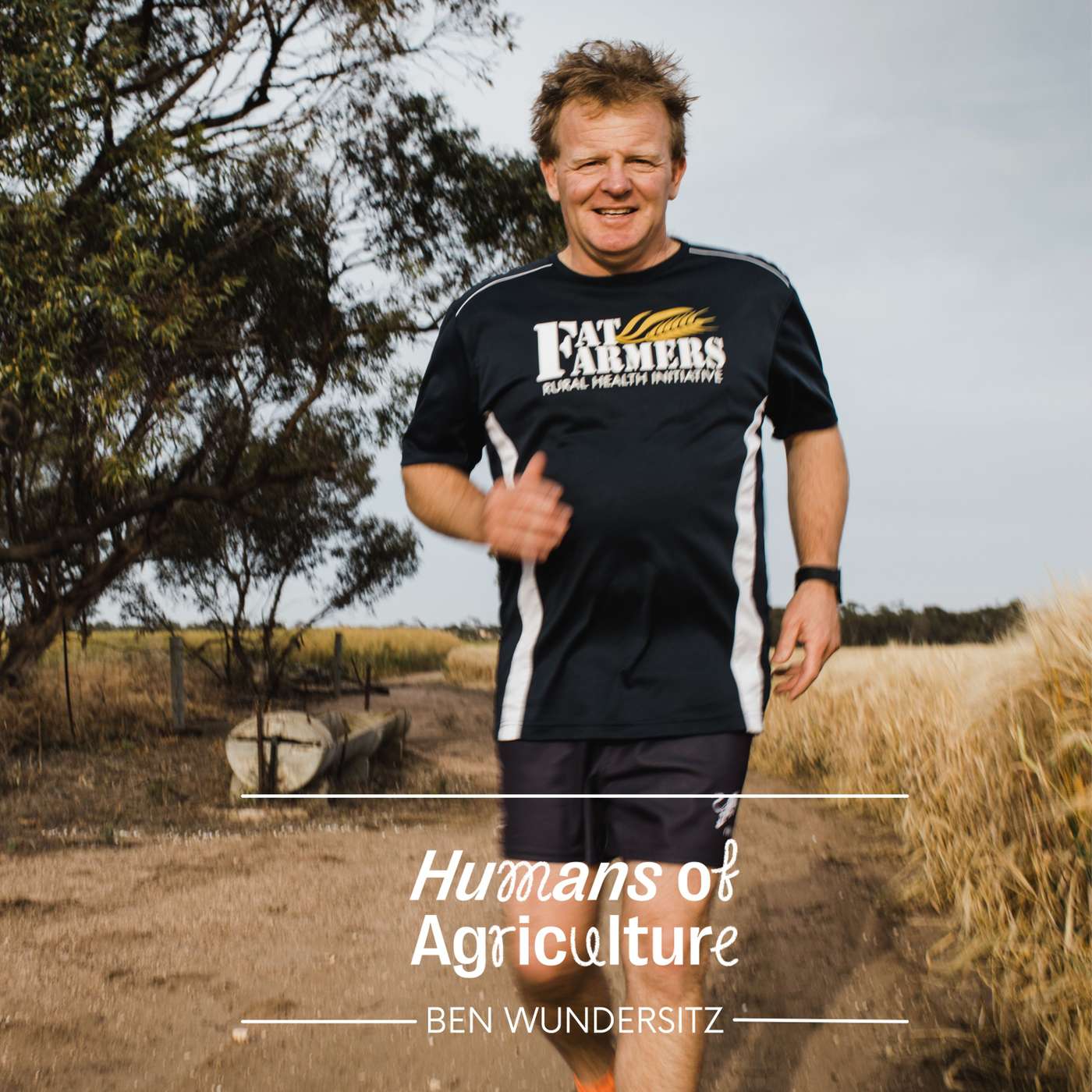 "I was puffing like a black alsatian": Fat Farmer Ben Wundersitz is changing the culture of rural towns "I was puffing like a black alsatian": Fat Farmer Ben Wundersitz is changing the culture of rural towns