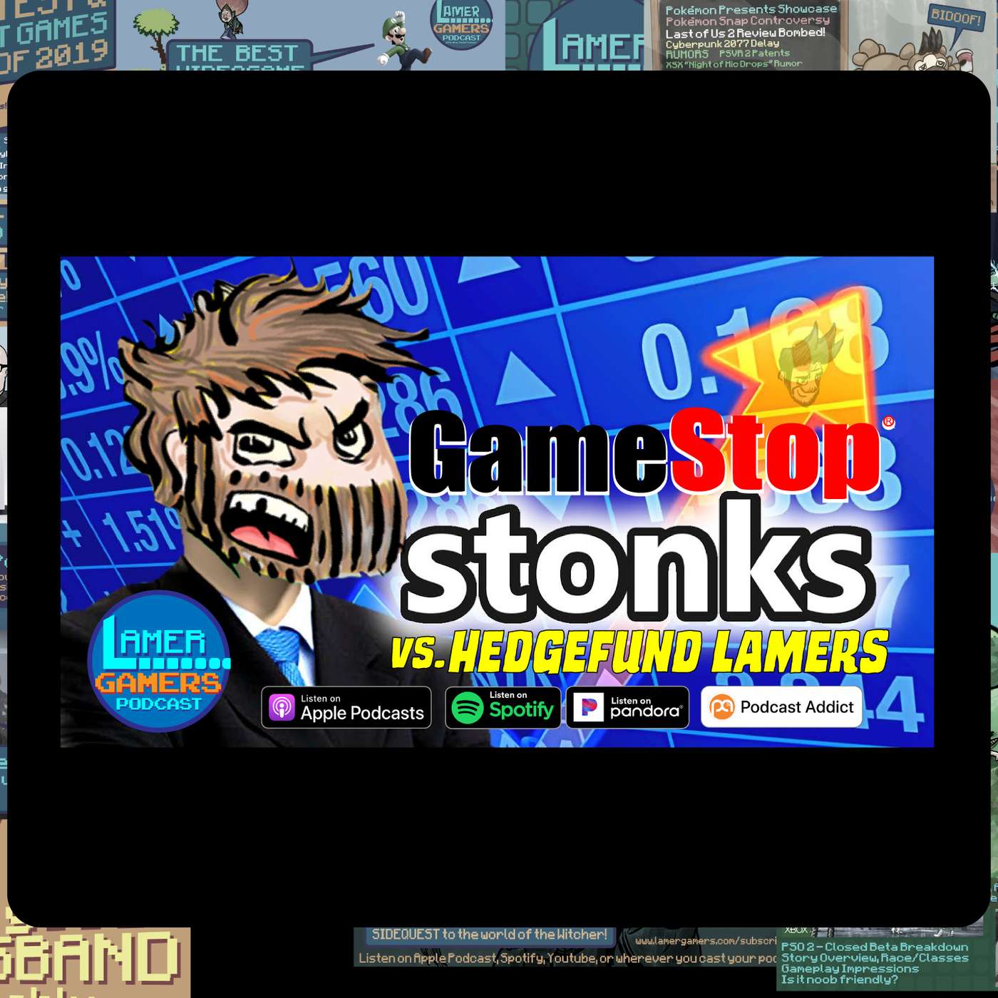 GameStop Stonks vs Hedgefund Lamers episode artwork