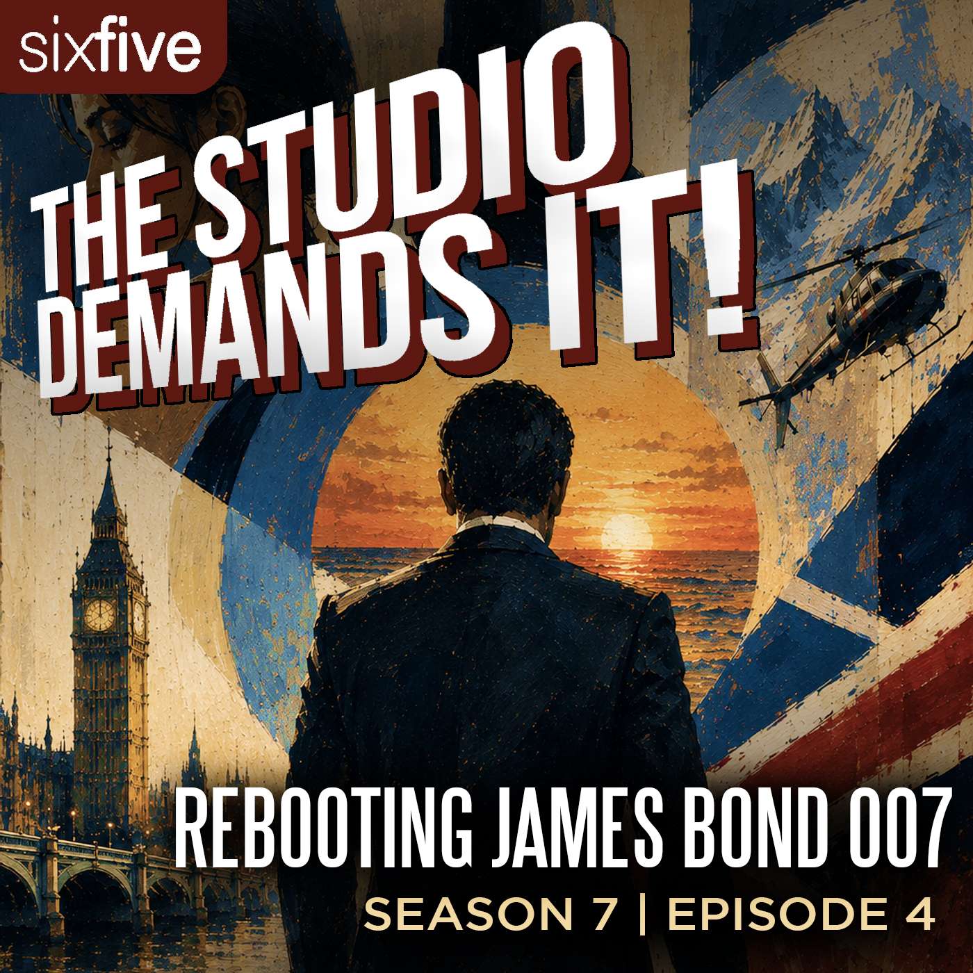 Rebooting James Bond 007 episode artwork
