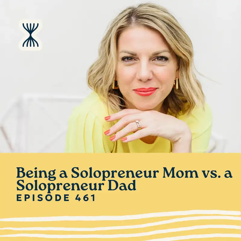 Being a Solopreneur Mom vs. a Solopreneur Dad with Leah Remillet