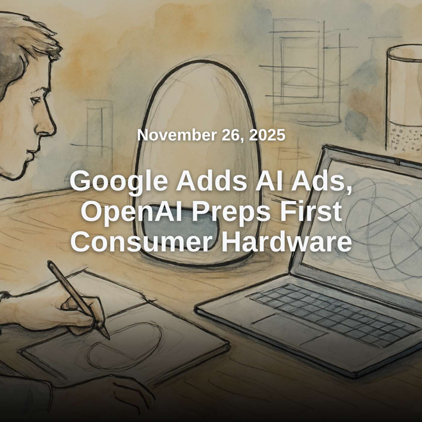 Google Adds AI Ads, OpenAI Preps First Consumer Hardware