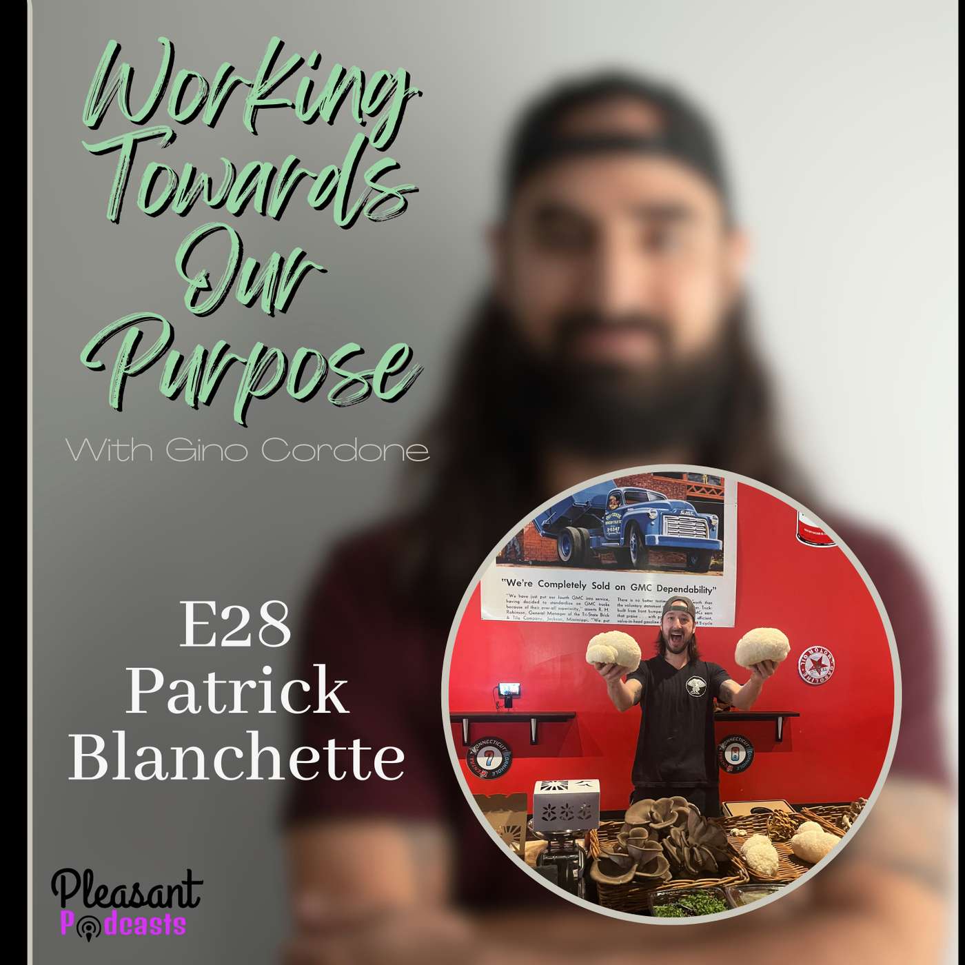 How to Optimize Your Brain Health: Using Functional Mushrooms for Focus and Clarity with Patrick Blanchette | E28 episode artwork