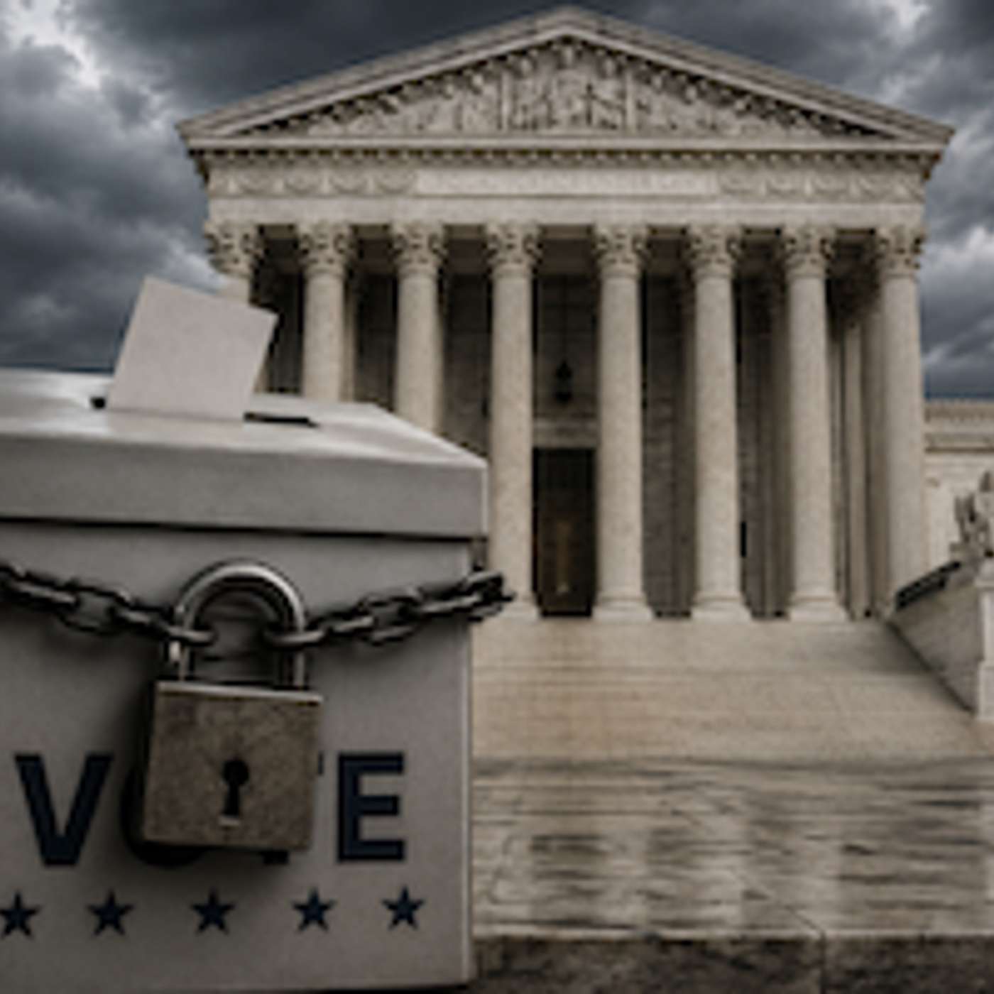 Supreme Court Gives Trump an Interim Win in His Scheme to Restrict Mail-In Voting episode artwork