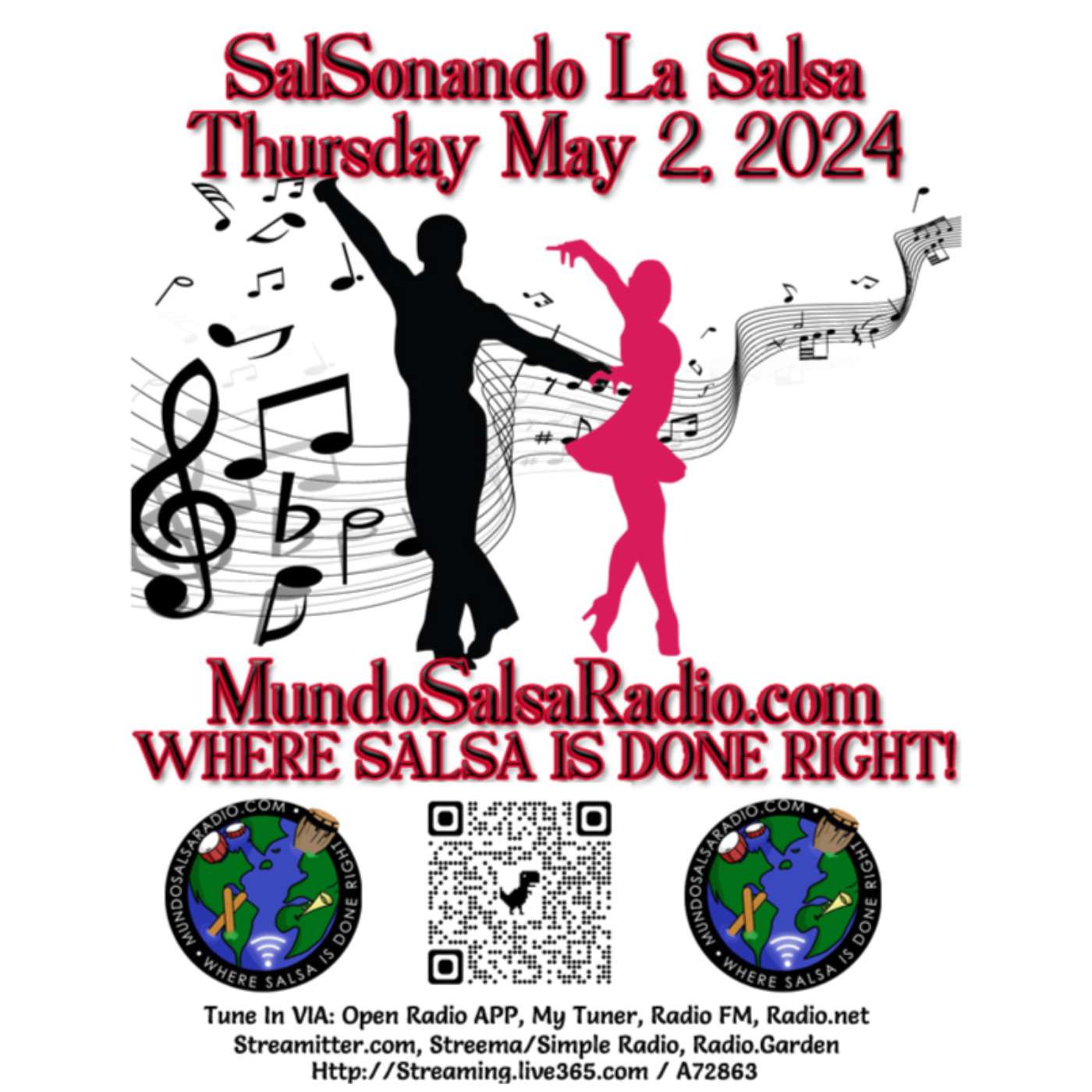 SalSonando La Salsa DJ Eddie May 2 2024 SSLS # 73 episode artwork